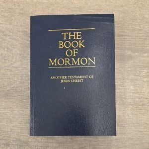The Book of Mormon - Navy Cover